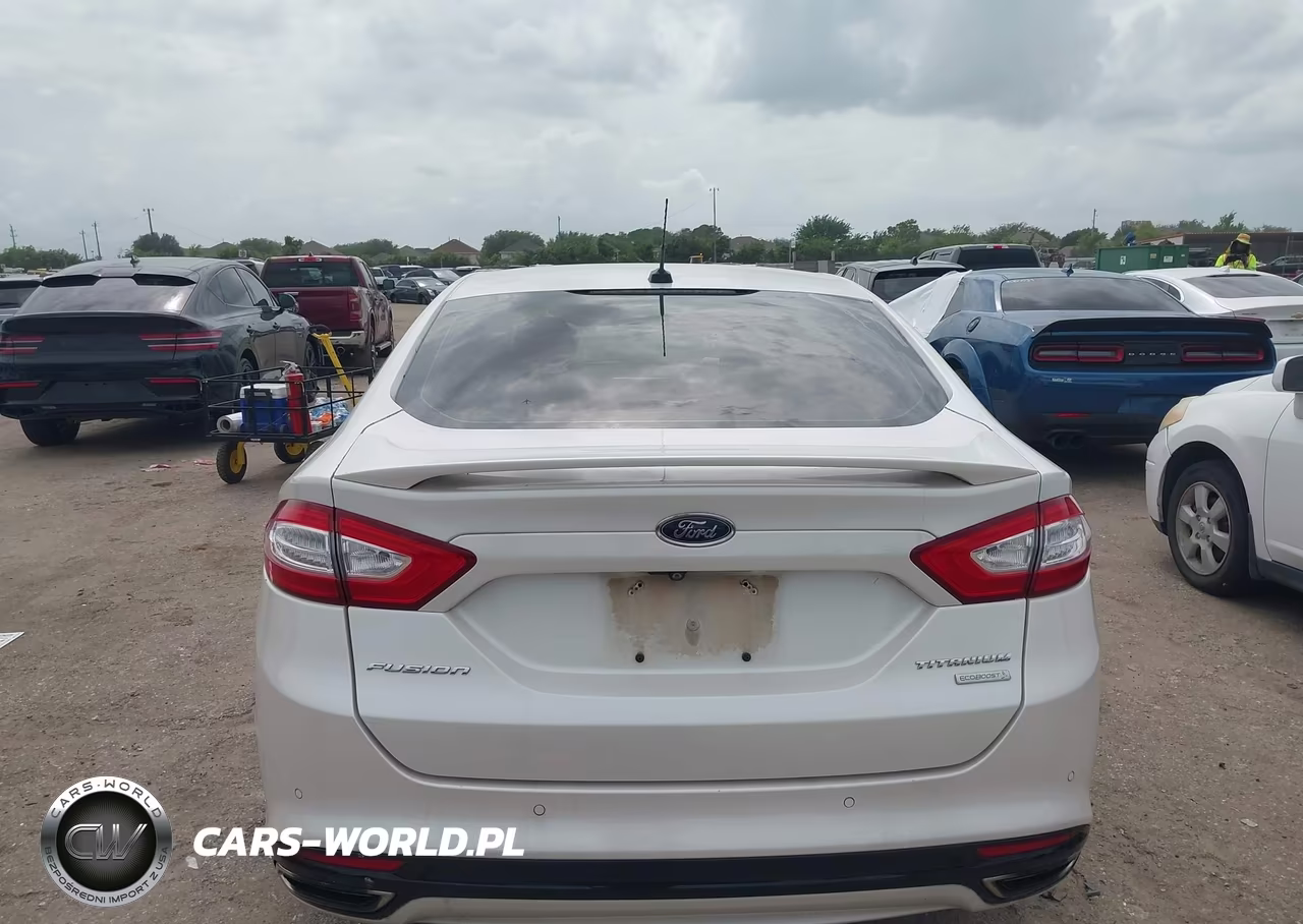 2014 Ford Fusion Titanium VIN:3FA6P0K93ER298140 - 16