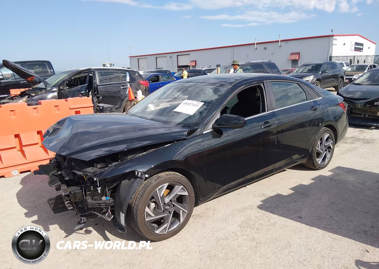 2025 Hyundai Elantra Sel Convenience VIN:KMHLS4DGXSU975554 - 2