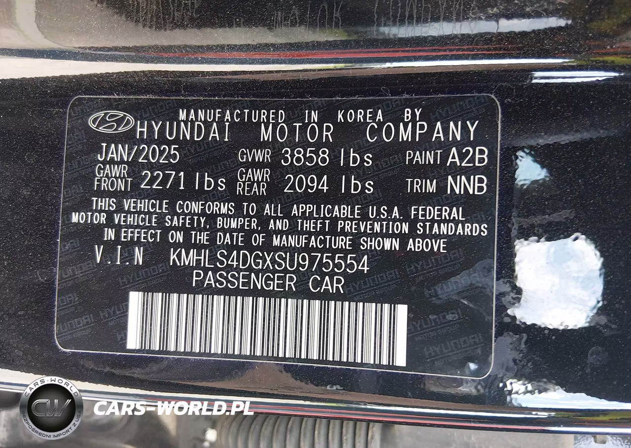 2025 Hyundai Elantra Sel Convenience VIN:KMHLS4DGXSU975554 - 9