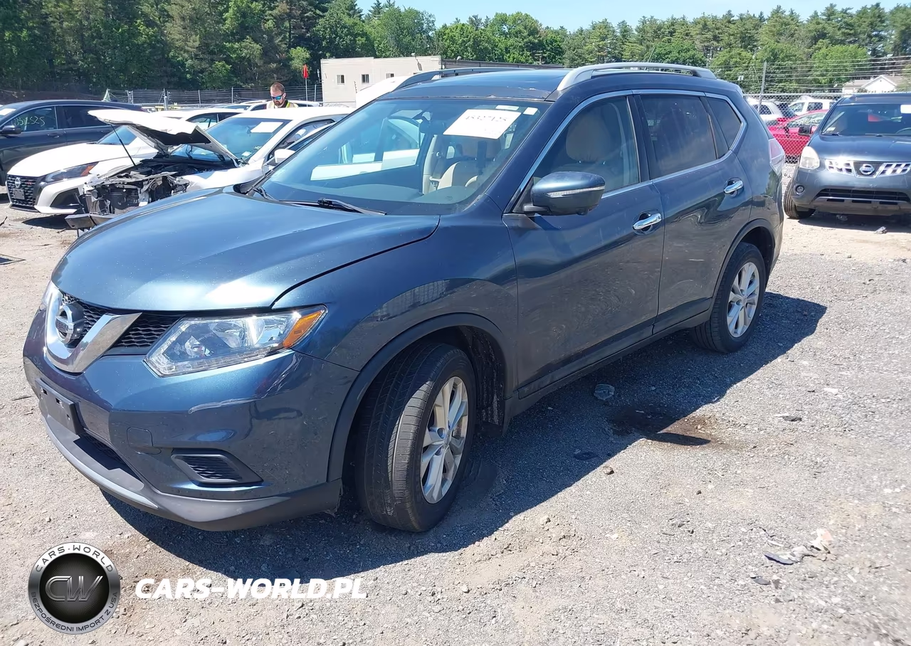 2014 Nissan Rogue Sv VIN:5N1AT2MV7EC866860 - 2