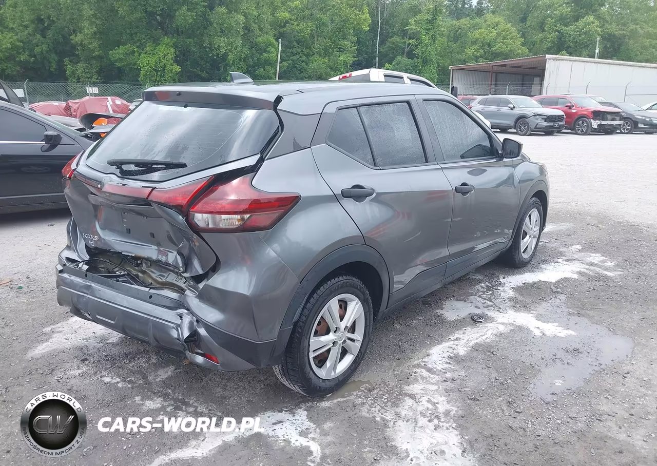 2021 Nissan Kicks S Xtronic Cvt VIN:3N1CP5BV9ML523107 - 4