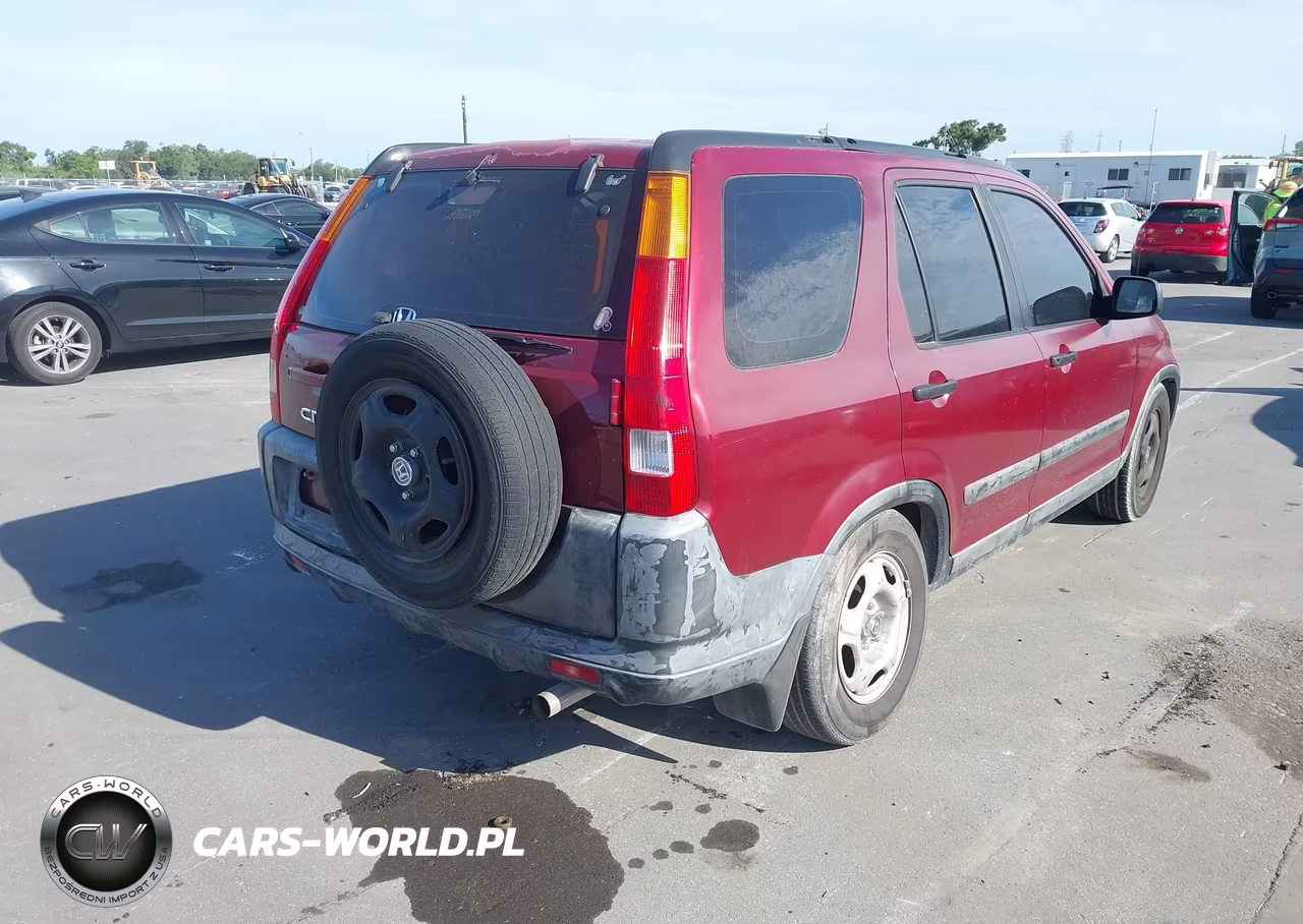 2003 Honda Cr-V Lx VIN:SHSRD68473U107003 - 4
