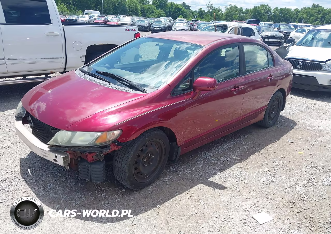 2009 Honda Civic Lx VIN:19XFA16519E014607 - 2