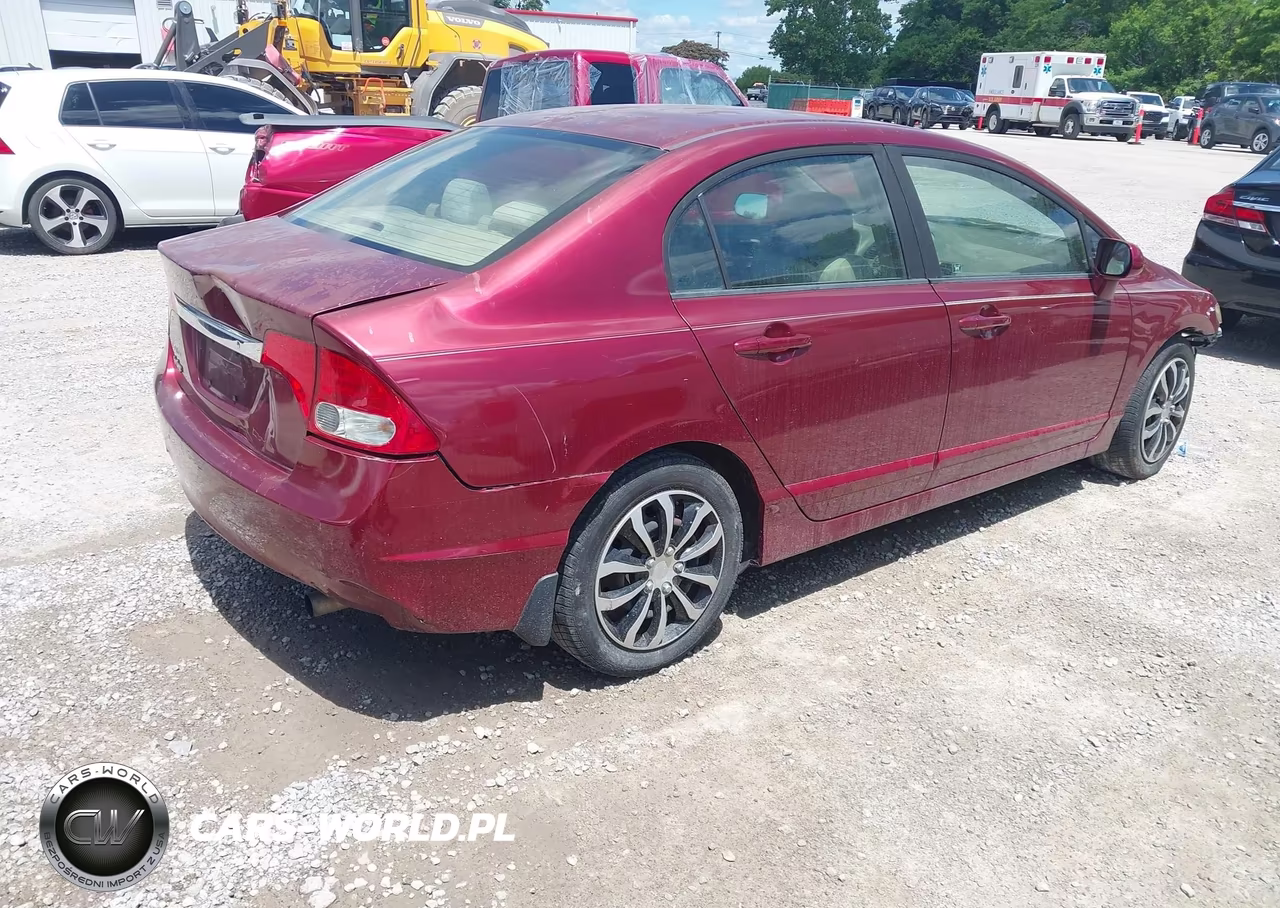 2009 Honda Civic Lx VIN:19XFA16519E014607 - 4