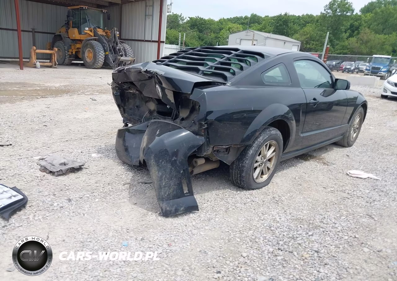 2007 Ford Mustang V6 Deluxe-V6 Premium VIN:1ZVFT80NX75255860 - 4