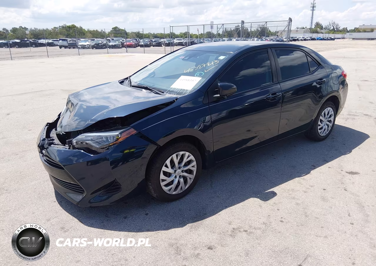 2019 Toyota Corolla Le VIN:5YFBURHE2KP887272 - 2
