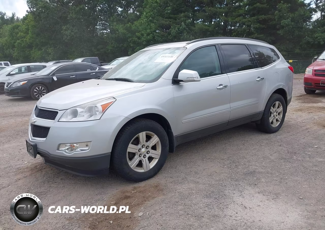 2012 Chevrolet Traverse 2Lt VIN:1GNKVJED9CJ279353 - 2