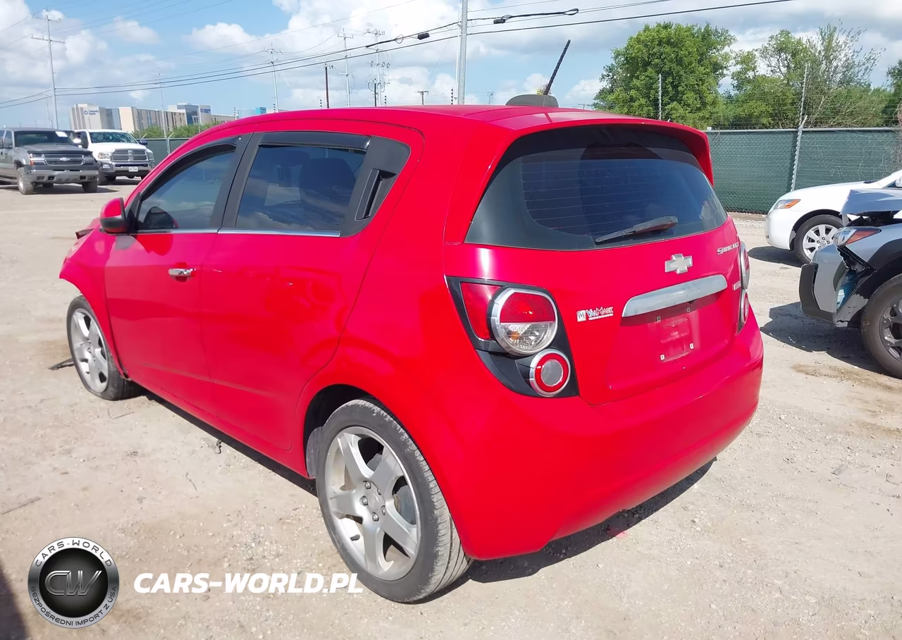 2015 Chevrolet Sonic Ltz Auto VIN:1G1JE6SB6F4187410 - 3