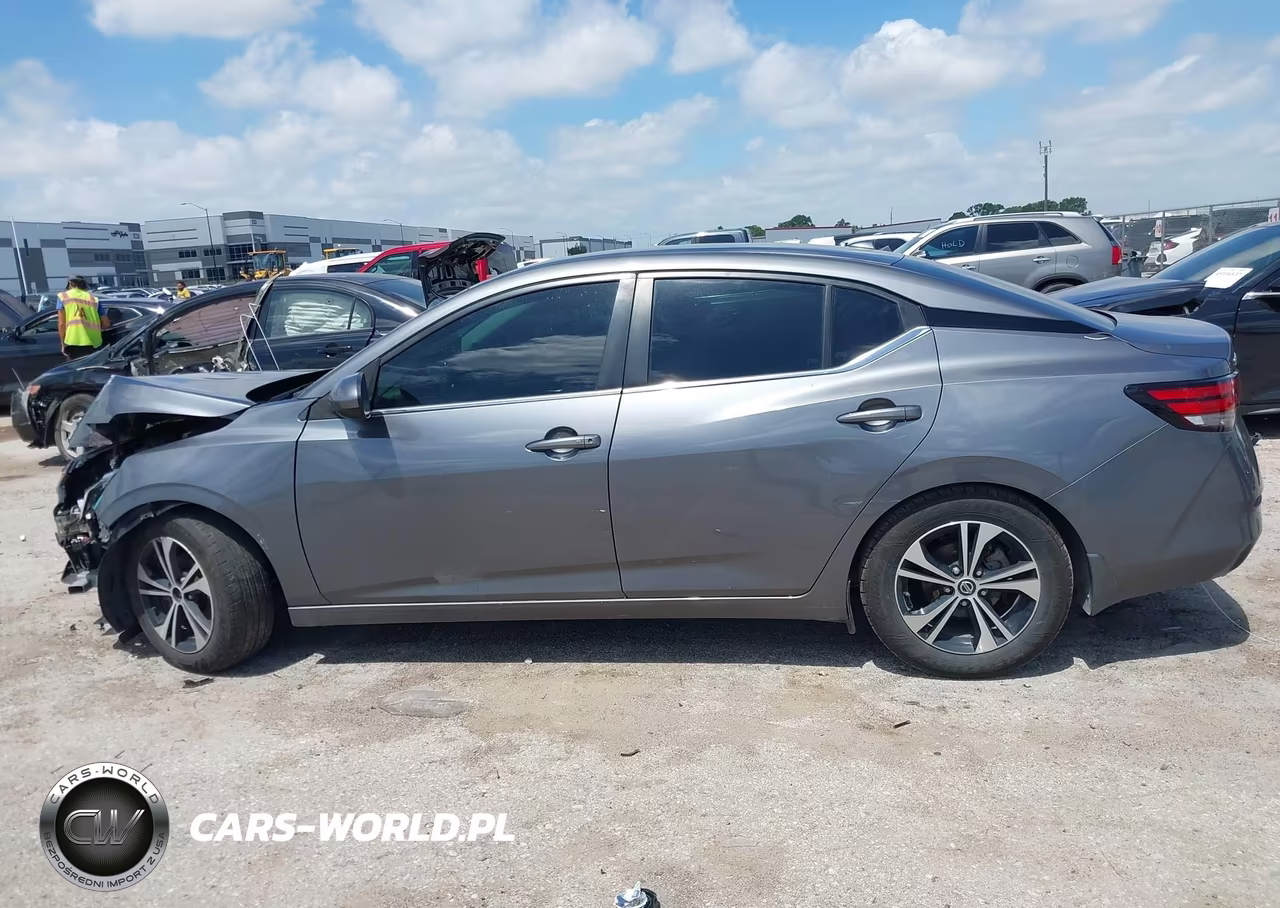 2022 Nissan Sentra Sv Xtronic Cvt VIN:3N1AB8CV2NY268147 - 14