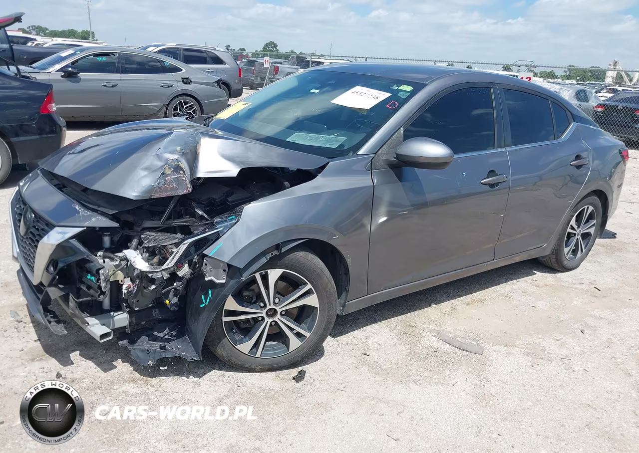 2022 Nissan Sentra Sv Xtronic Cvt VIN:3N1AB8CV2NY268147 - 2