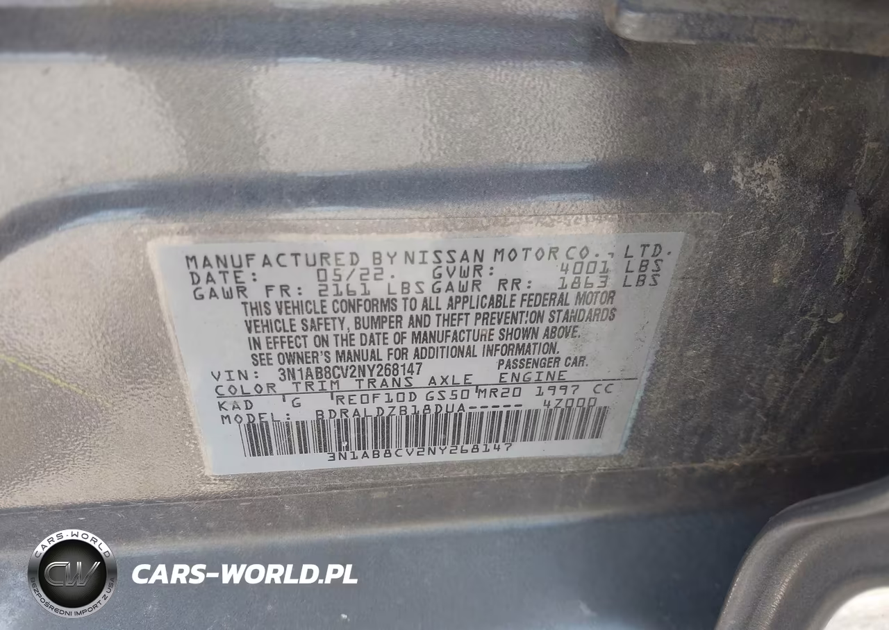 2022 Nissan Sentra Sv Xtronic Cvt VIN:3N1AB8CV2NY268147 - 9