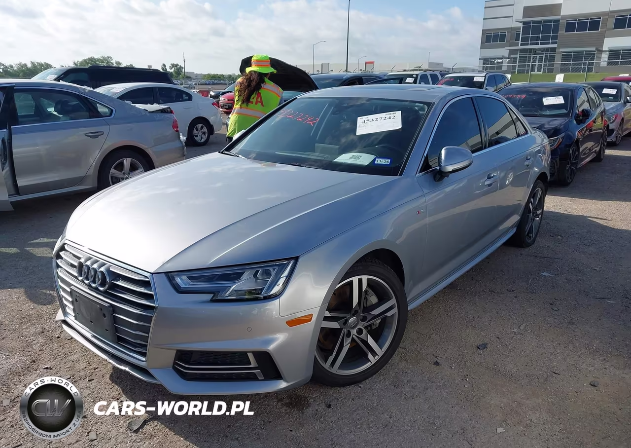 2018 Audi A4 2.0T Premium-2.0T Tech Premium VIN:WAUENAF46JN008533 - 2