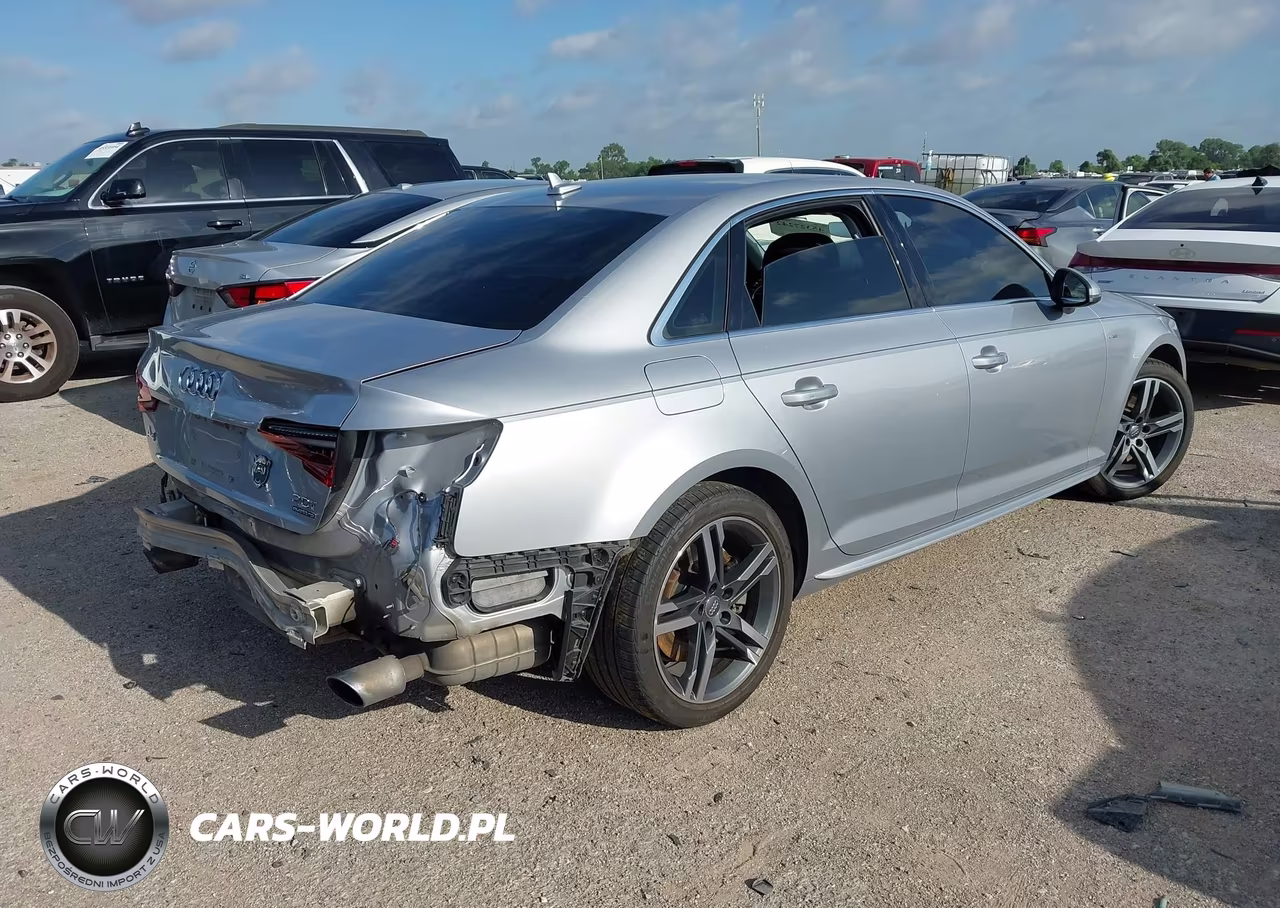 2018 Audi A4 2.0T Premium-2.0T Tech Premium VIN:WAUENAF46JN008533 - 4