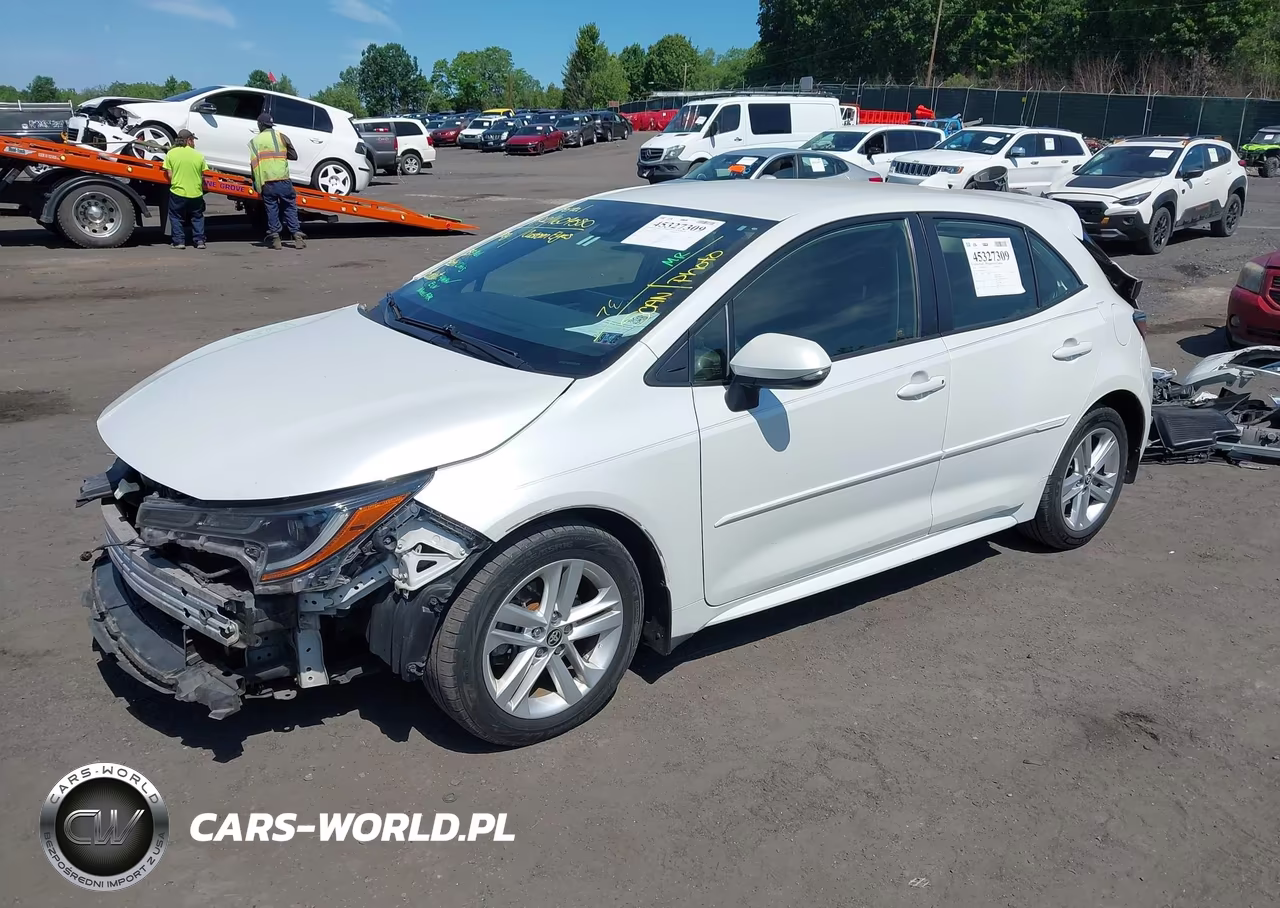 2021 Toyota Corolla Se VIN:JTND4MBE4M3141319 - 2