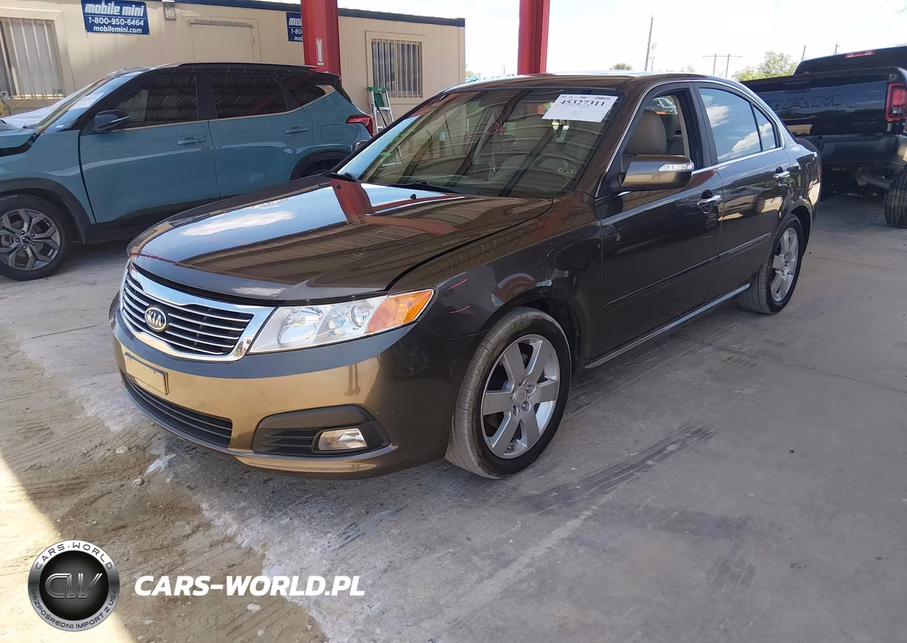 2009 Kia Optima Ex V6 VIN:KNAGE224695308542 - 2