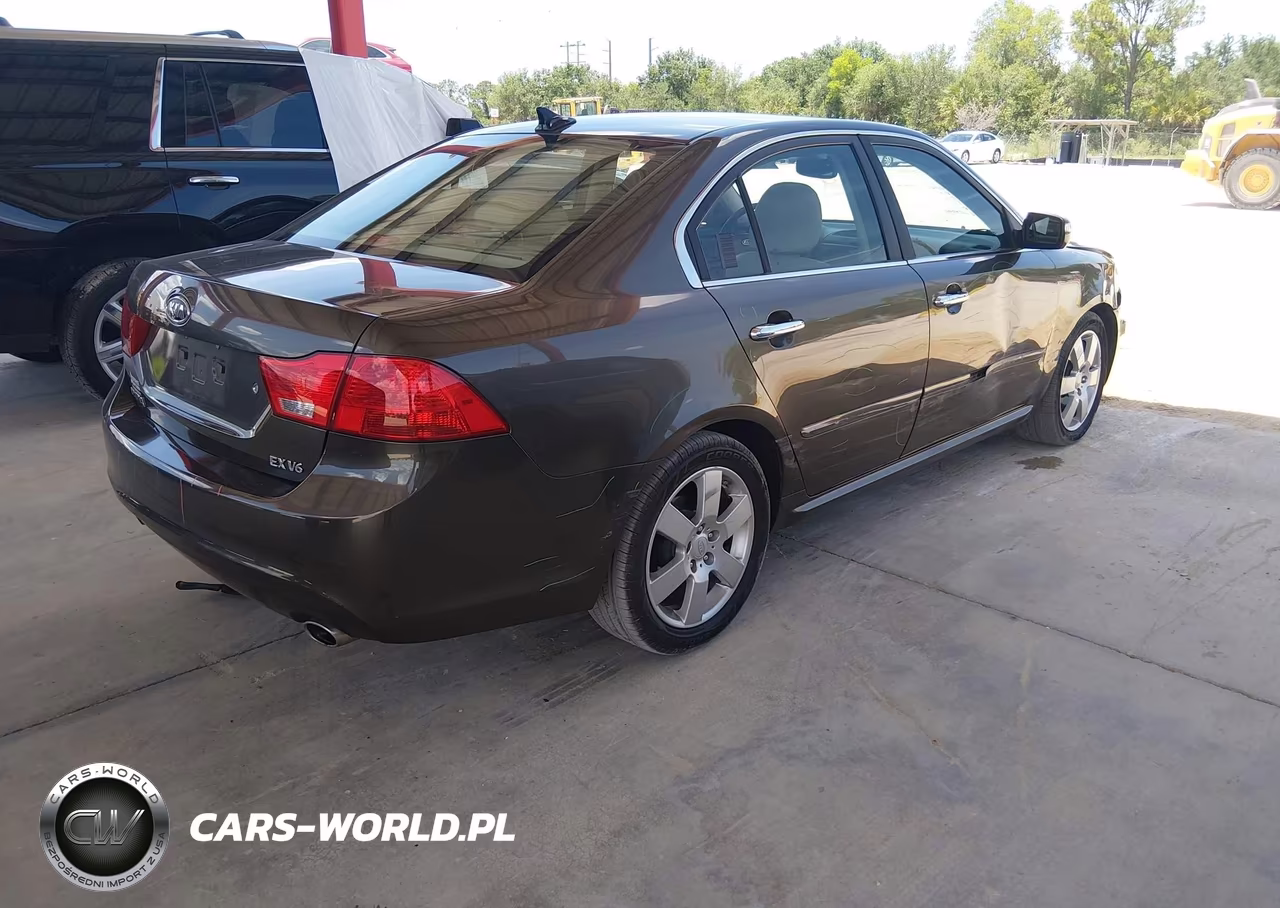 2009 Kia Optima Ex V6 VIN:KNAGE224695308542 - 4