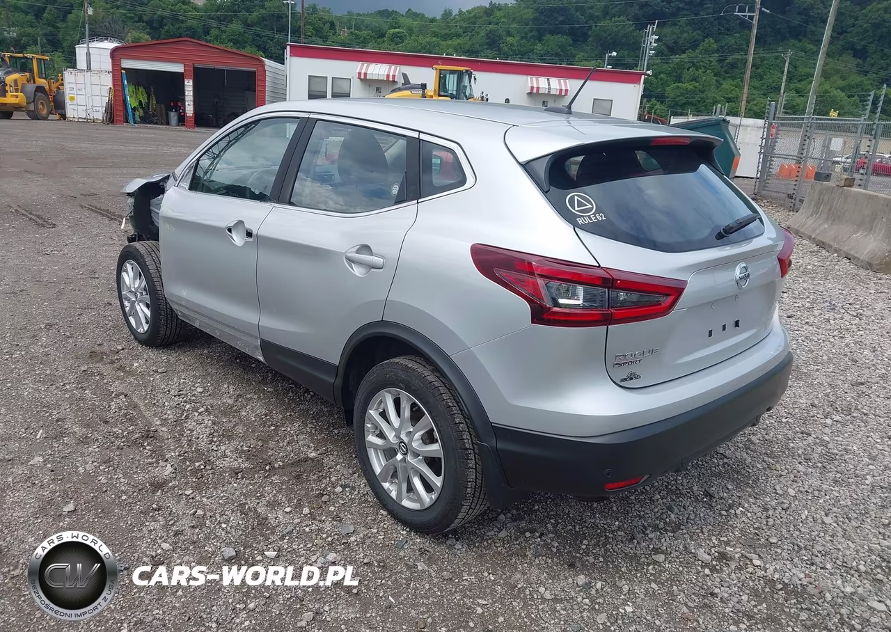 2021 Nissan Rogue Sport S Awd Xtronic Cvt VIN:JN1BJ1AW7MW450345 - 3