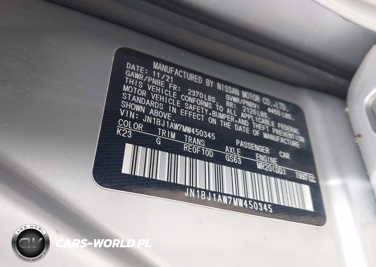 2021 Nissan Rogue Sport S Awd Xtronic Cvt VIN:JN1BJ1AW7MW450345 - 9