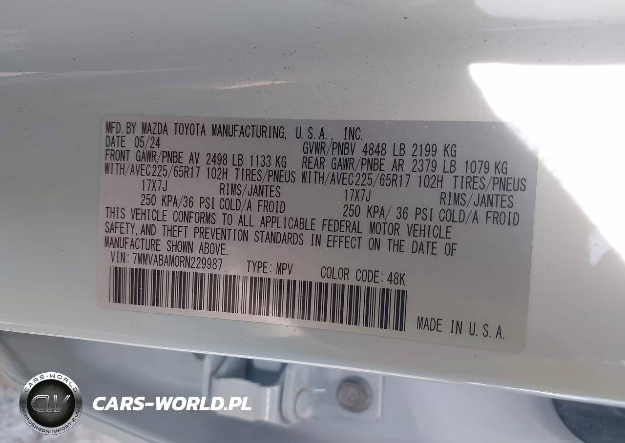 2024 Mazda Cx-50 2.5 S Select VIN:7MMVABAM0RN229987 - 9