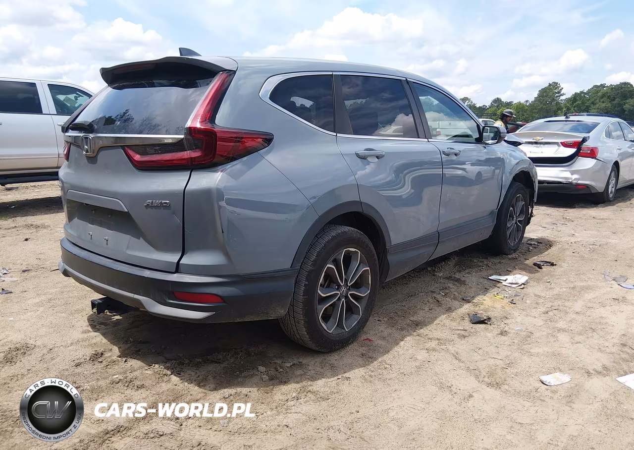 2021 Honda Cr-V Awd Ex VIN:5J6RW2H52ML012473 - 4