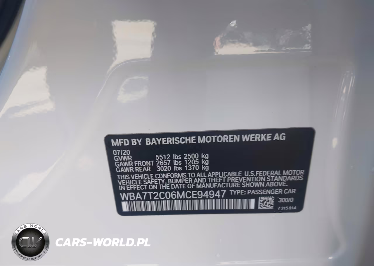 2021 BMW 740I VIN:WBA7T2C06MCE94947 - 9