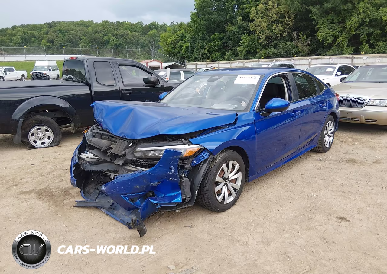 2022 Honda Civic Lx VIN:2HGFE2F21NH528490 - 2