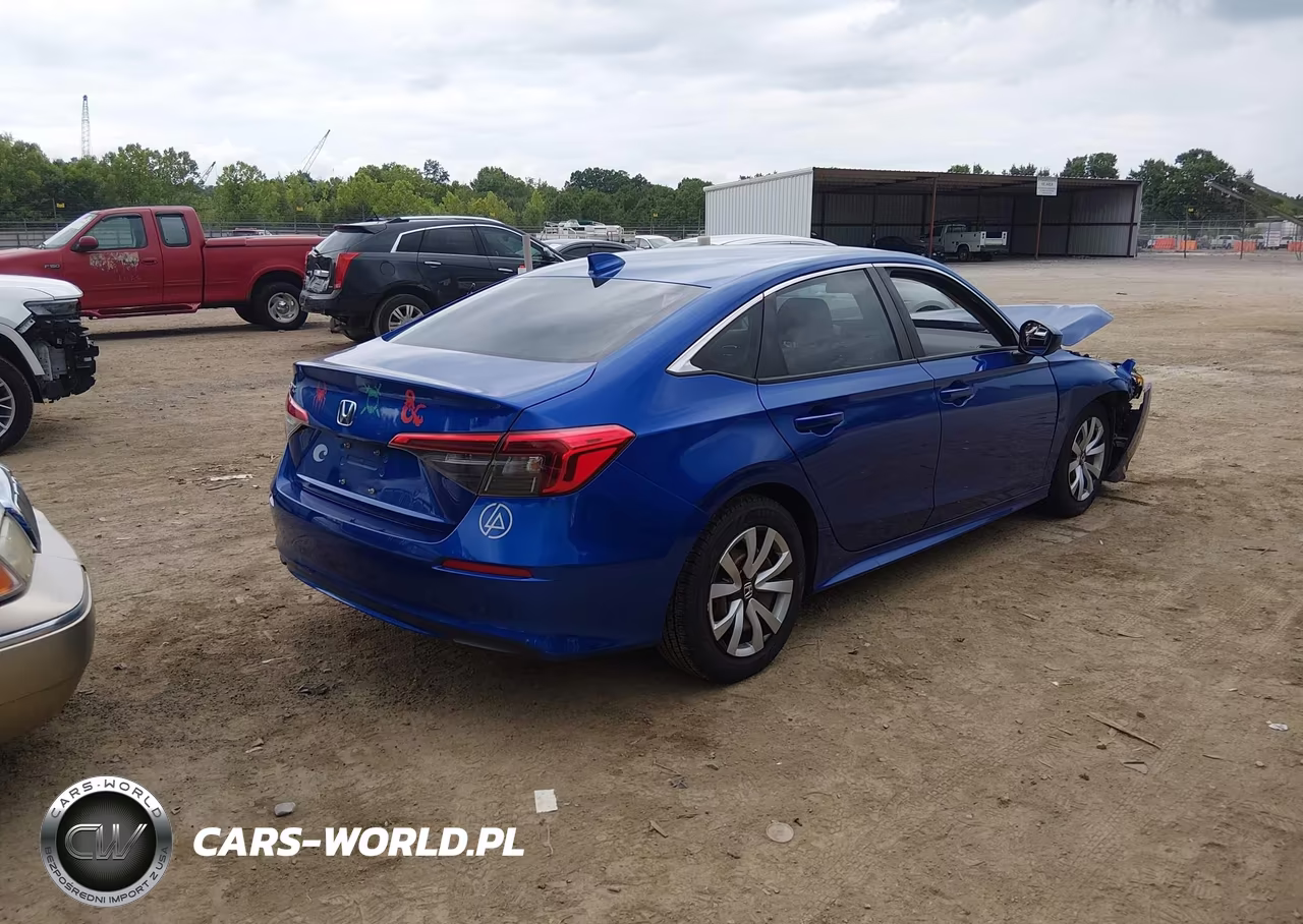 2022 Honda Civic Lx VIN:2HGFE2F21NH528490 - 4