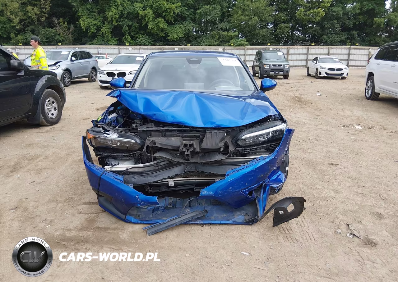 2022 Honda Civic Lx VIN:2HGFE2F21NH528490 - 6