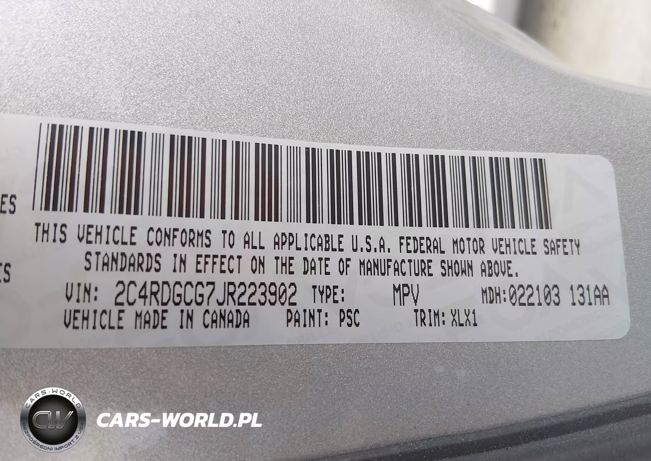 2018 Dodge Grand Caravan Sxt VIN:2C4RDGCG7JR223902 - 9
