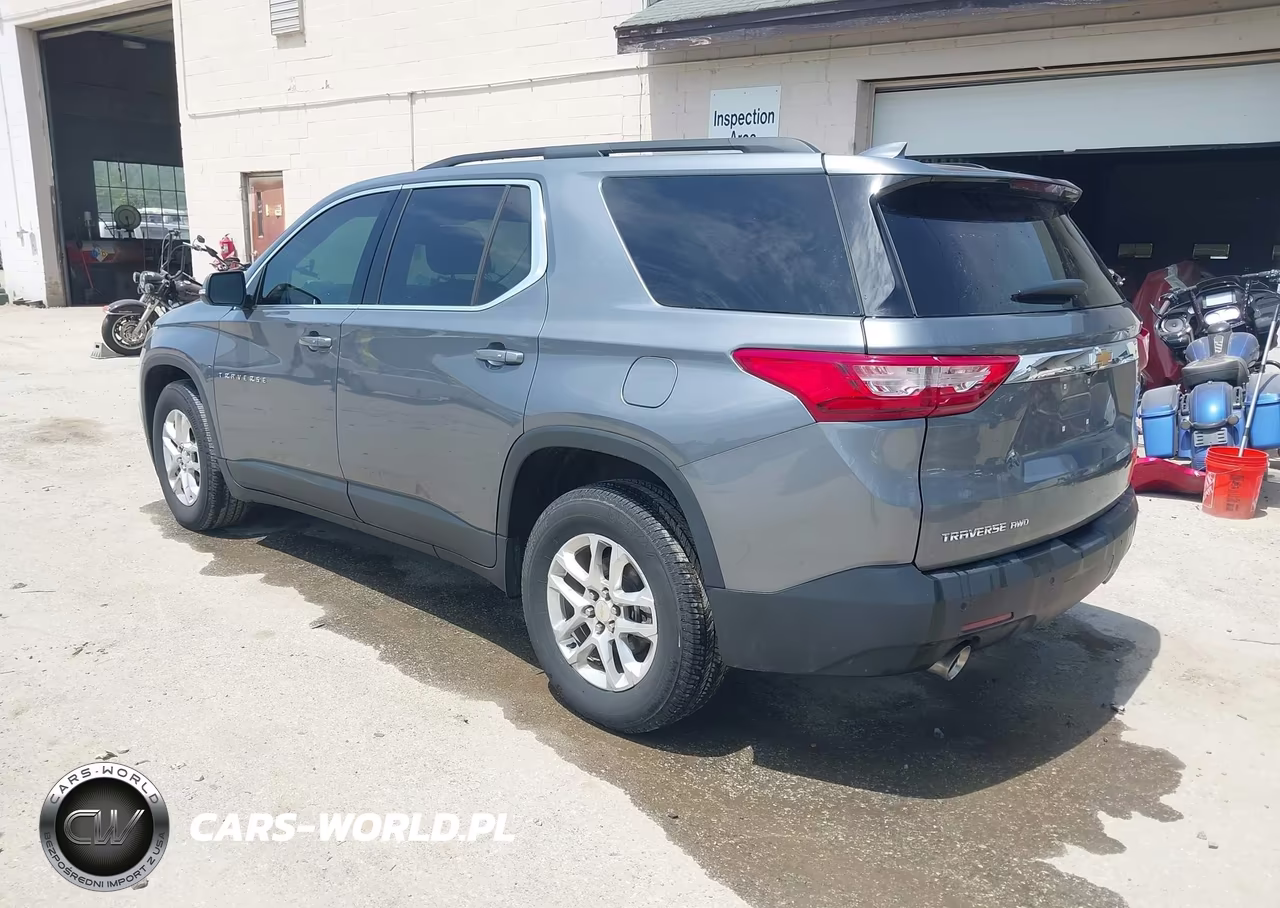 2021 Chevrolet Traverse Awd Lt Cloth VIN:1GNEVGKW1MJ189671 - 3