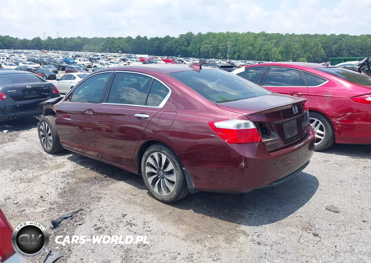 2014 Honda Accord Hybrid Touring VIN:1HGCR6F72EA008520 - 3