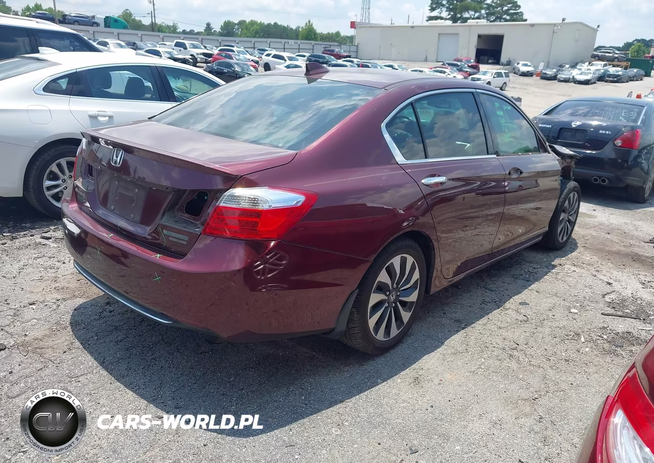 2014 Honda Accord Hybrid Touring VIN:1HGCR6F72EA008520 - 4
