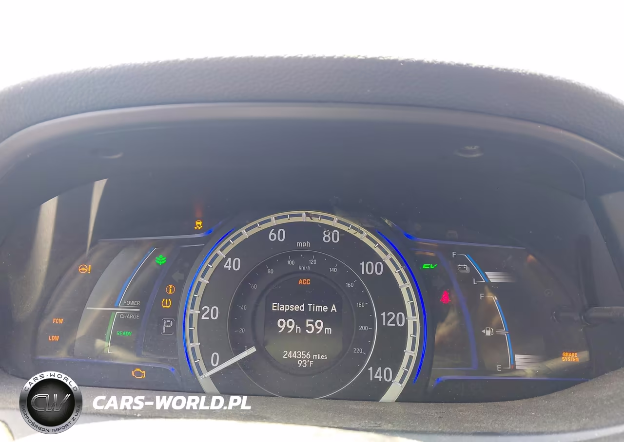 2014 Honda Accord Hybrid Touring VIN:1HGCR6F72EA008520 - 7