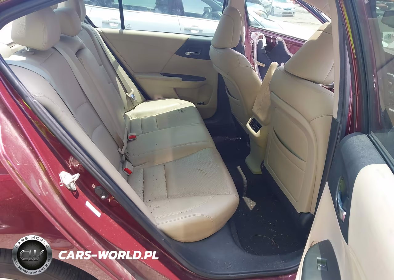 2014 Honda Accord Hybrid Touring VIN:1HGCR6F72EA008520 - 8