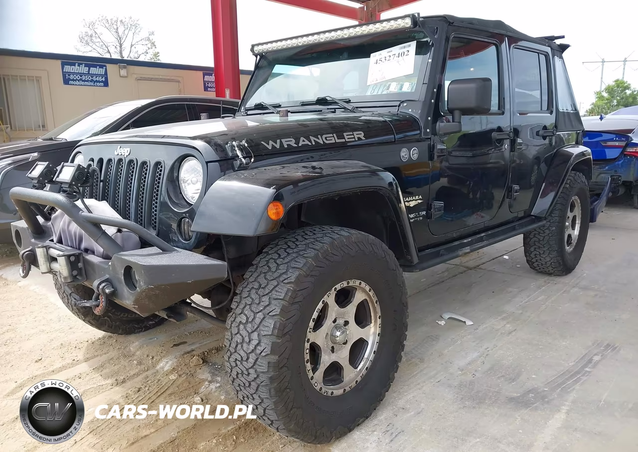 2008 Jeep Wrangler Unlimited Sahara VIN:1J8GA59188L587717 - 2