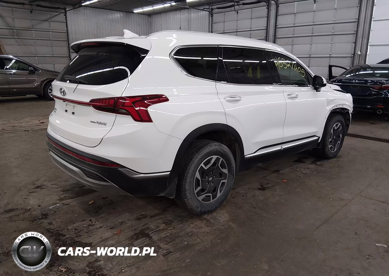 2021 Hyundai Santa Fe Hybrid Blue VIN:KM8S2DA13MU010484 - 4