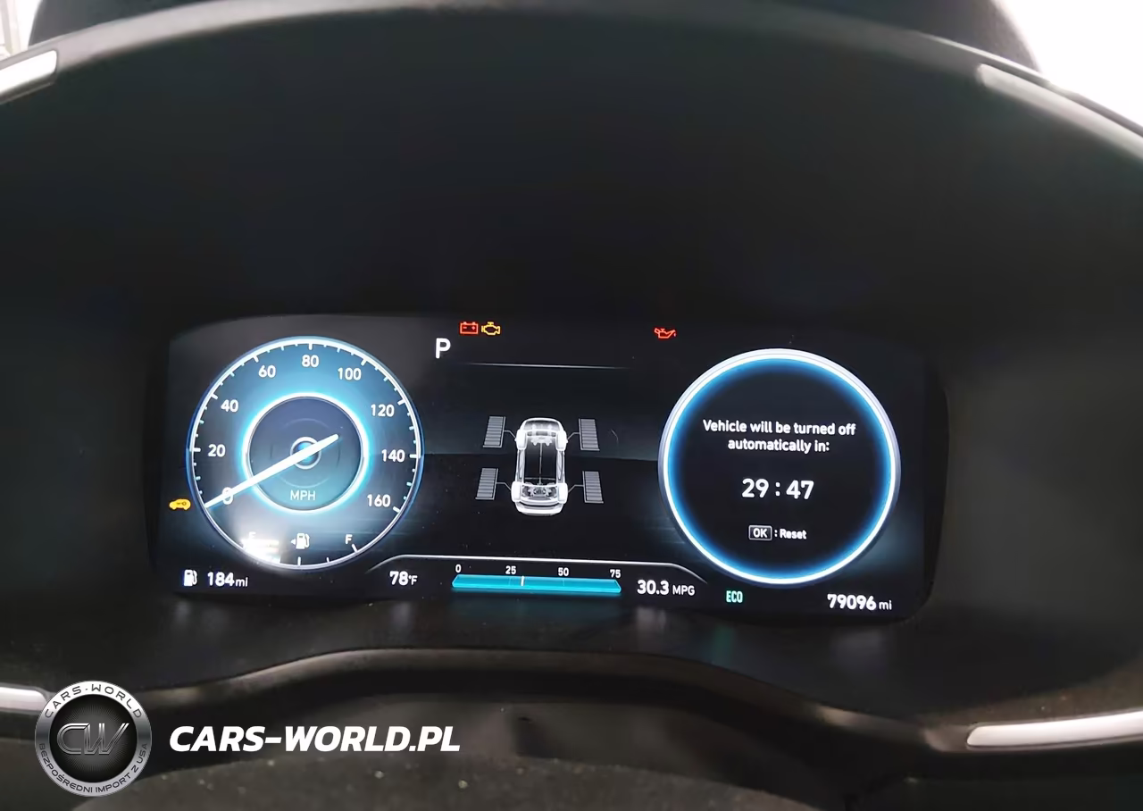 2021 Hyundai Santa Fe Hybrid Blue VIN:KM8S2DA13MU010484 - 7
