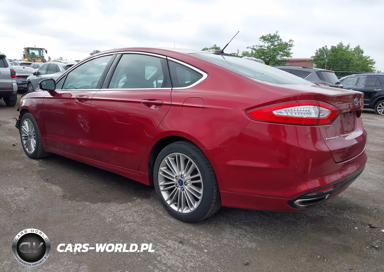 2014 Ford Fusion Se VIN:3FA6P0H99ER388917 - 3