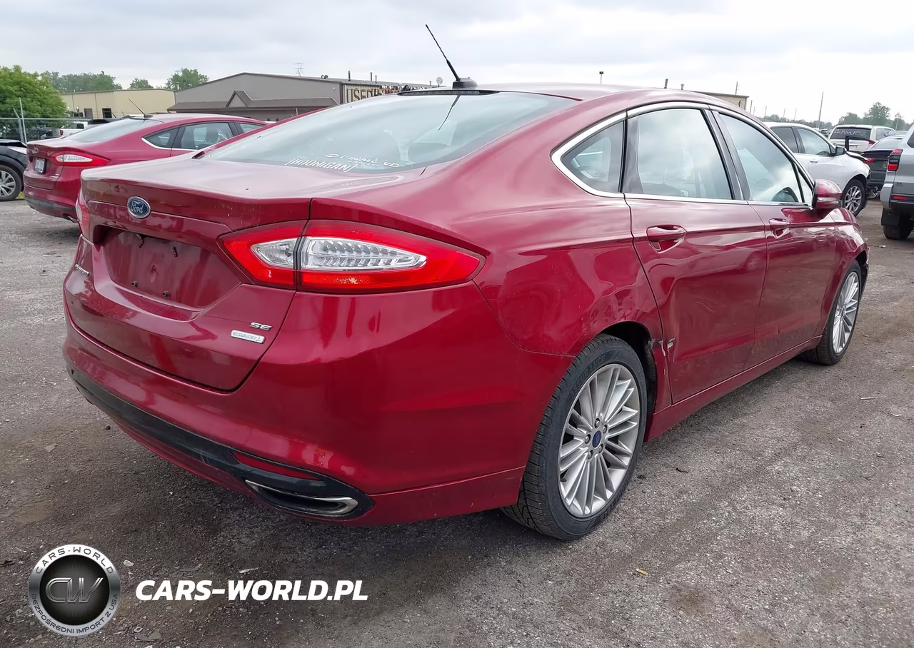 2014 Ford Fusion Se VIN:3FA6P0H99ER388917 - 4