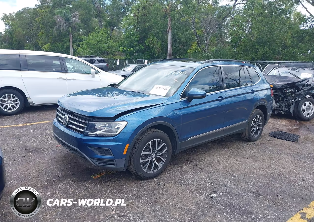 2020 Volkswagen Tiguan 2.0T Se-2.0T Se R-Line Black-2.0T Sel VIN:3VV3B7AX8LM088245 - 2