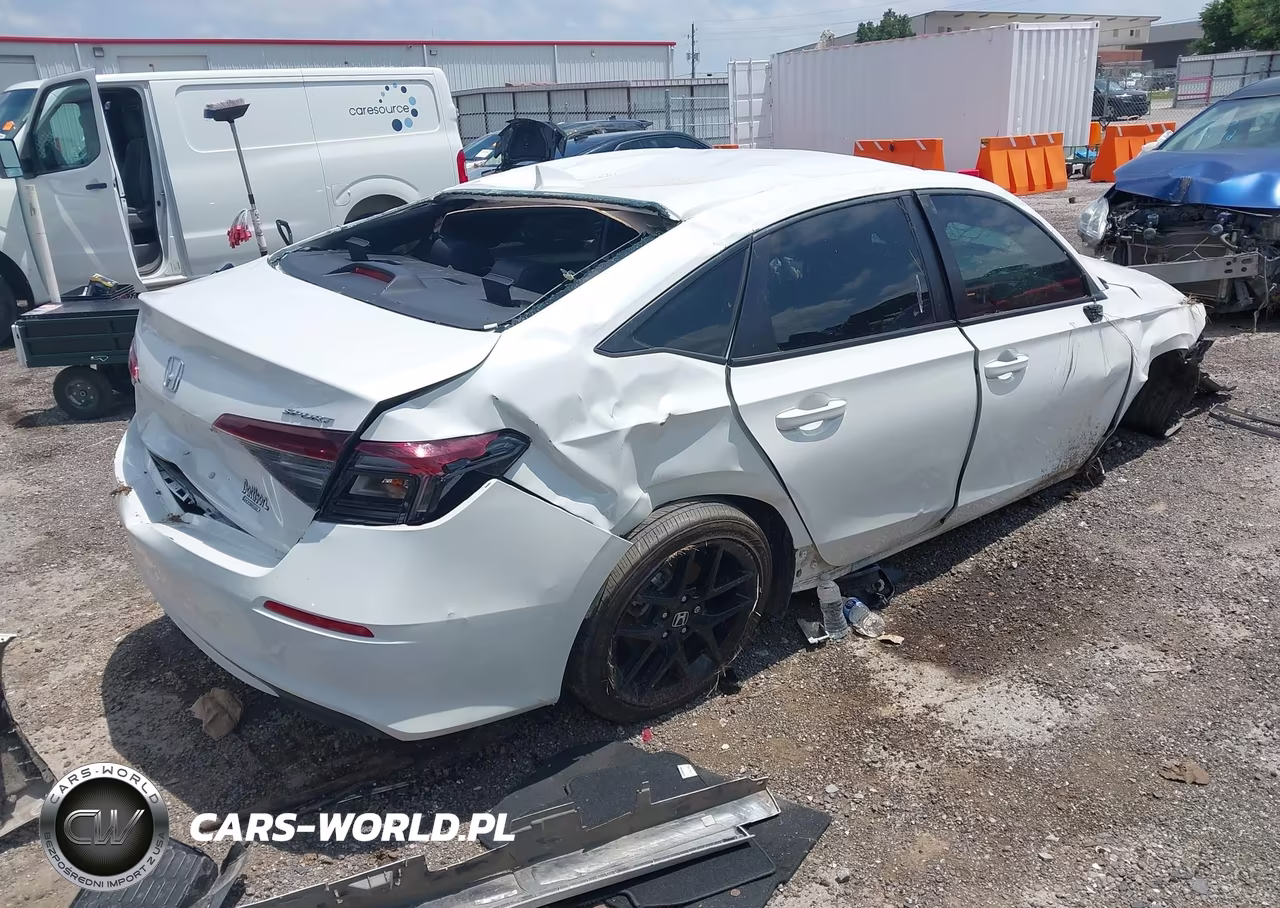 2025 Honda Civic Hybrid Sport-Sport Touring VIN:2HGFE4F8XSH338831 - 4