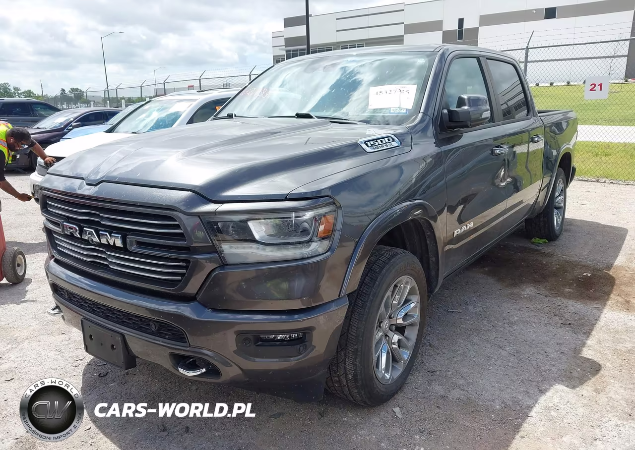 2021 Ram 1500 Laramie 4X4 5'7 Box VIN:1C6SRFJT2MN508464 - 2