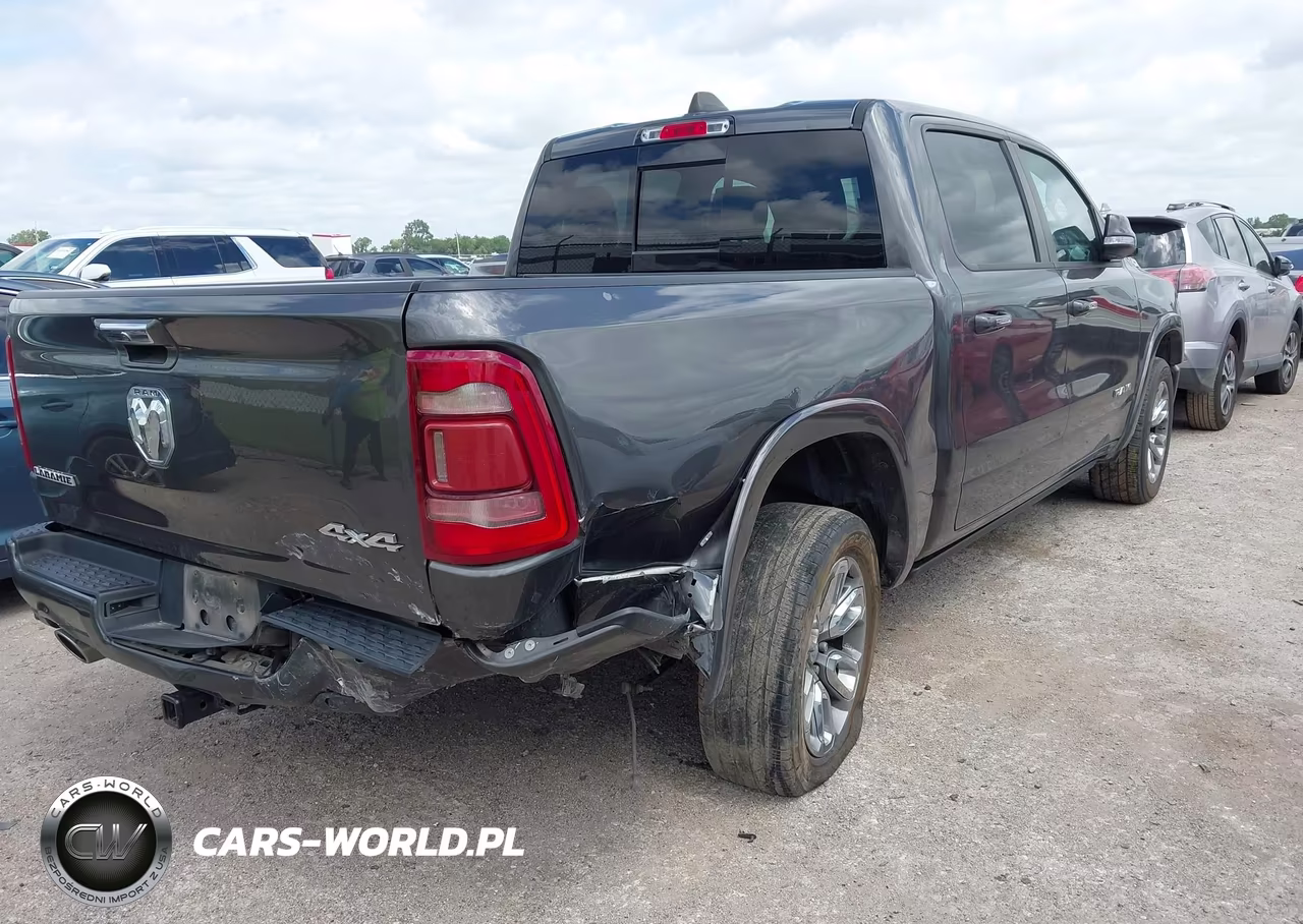 2021 Ram 1500 Laramie 4X4 5'7 Box VIN:1C6SRFJT2MN508464 - 4