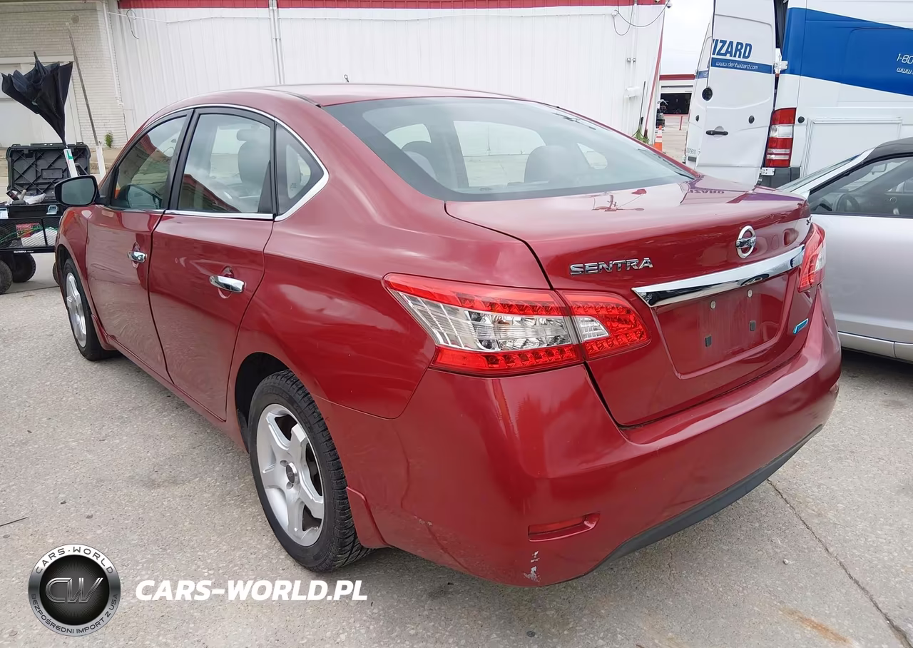 2014 Nissan Sentra Fe+ S-Fe+ Sv-S-Sl-Sr-Sv VIN:3N1AB7AP3EL643071 - 3