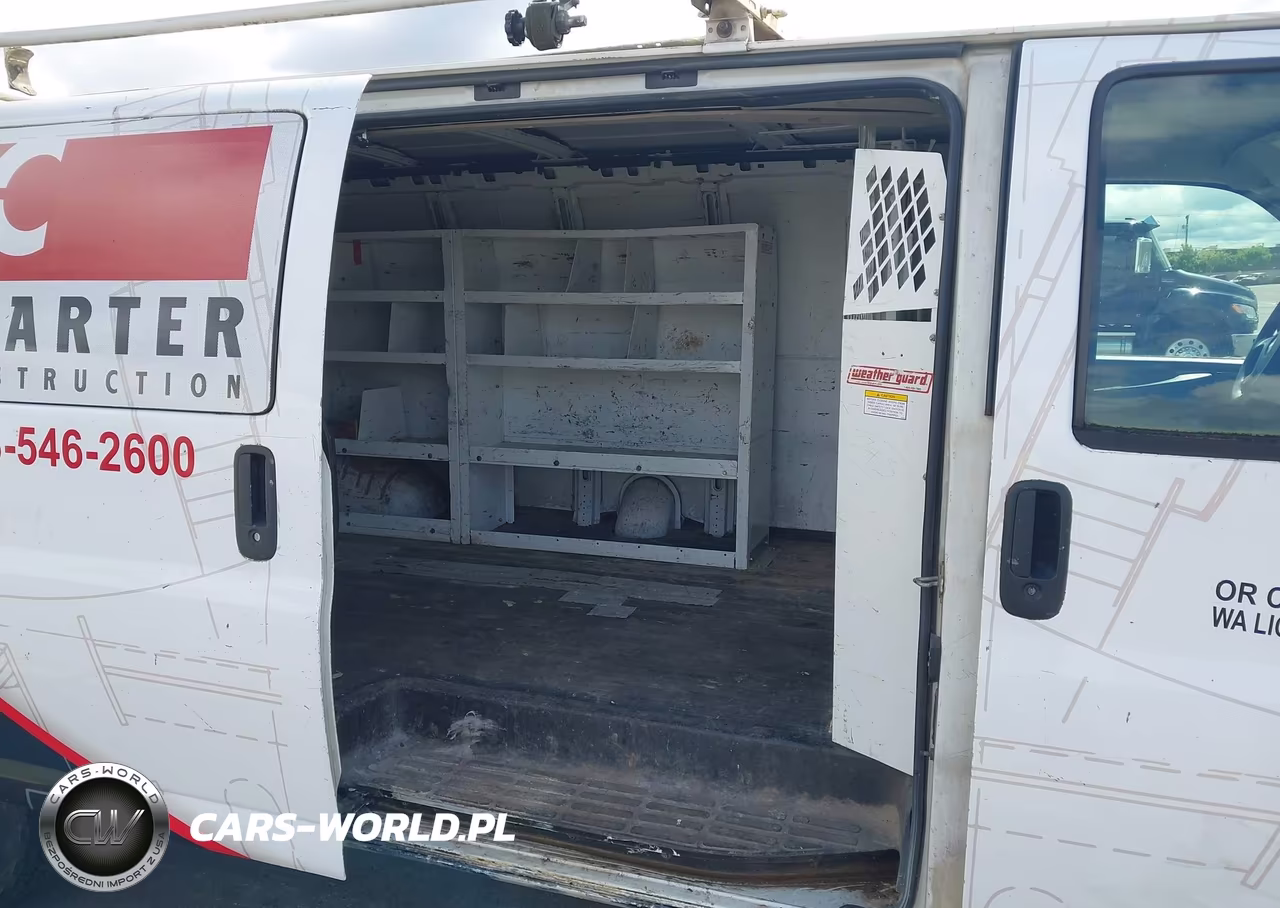 2008 Chevrolet Express Cargo Van Work Van VIN:1GCHG39K081166707 - 8