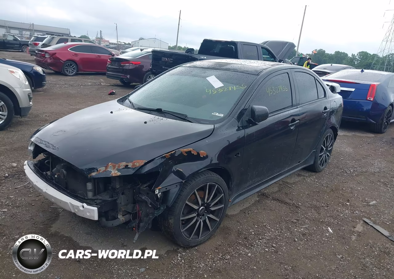 2009 Mitsubishi Lancer Gts VIN:JA3AU86W89U011593 - 2