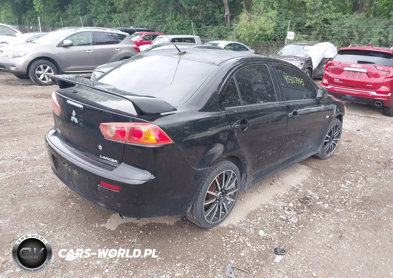 2009 Mitsubishi Lancer Gts VIN:JA3AU86W89U011593 - 4