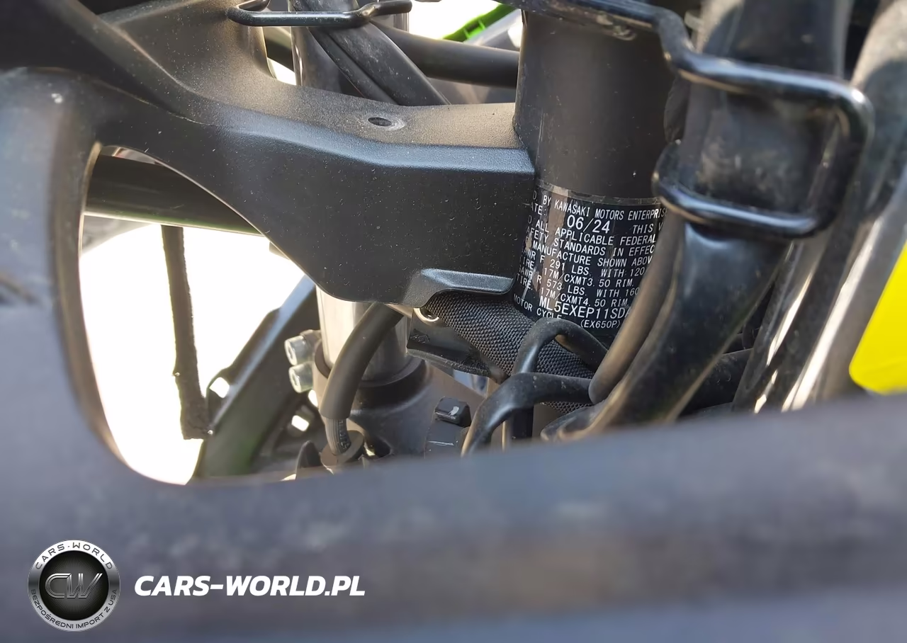 2025 Kawasaki Ex650 P VIN:ML5EXEP11SDAD8502 - 10