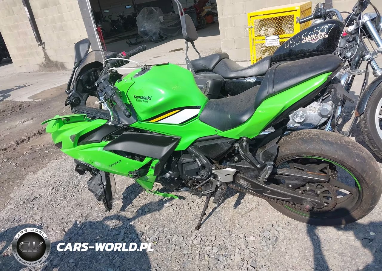 2025 Kawasaki Ex650 P VIN:ML5EXEP11SDAD8502 - 13