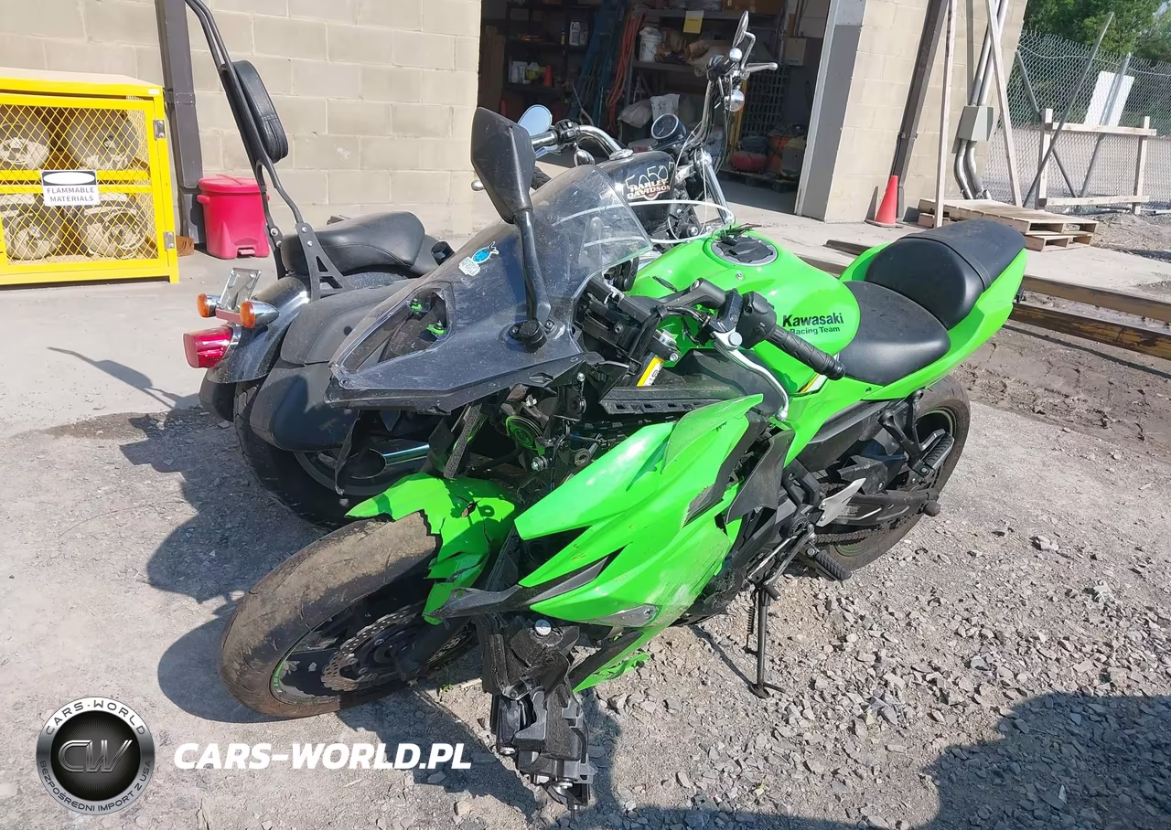 2025 Kawasaki Ex650 P VIN:ML5EXEP11SDAD8502 - 2